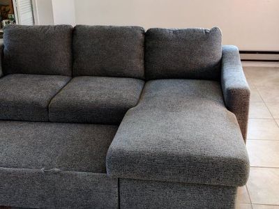 Sofa with built in bed