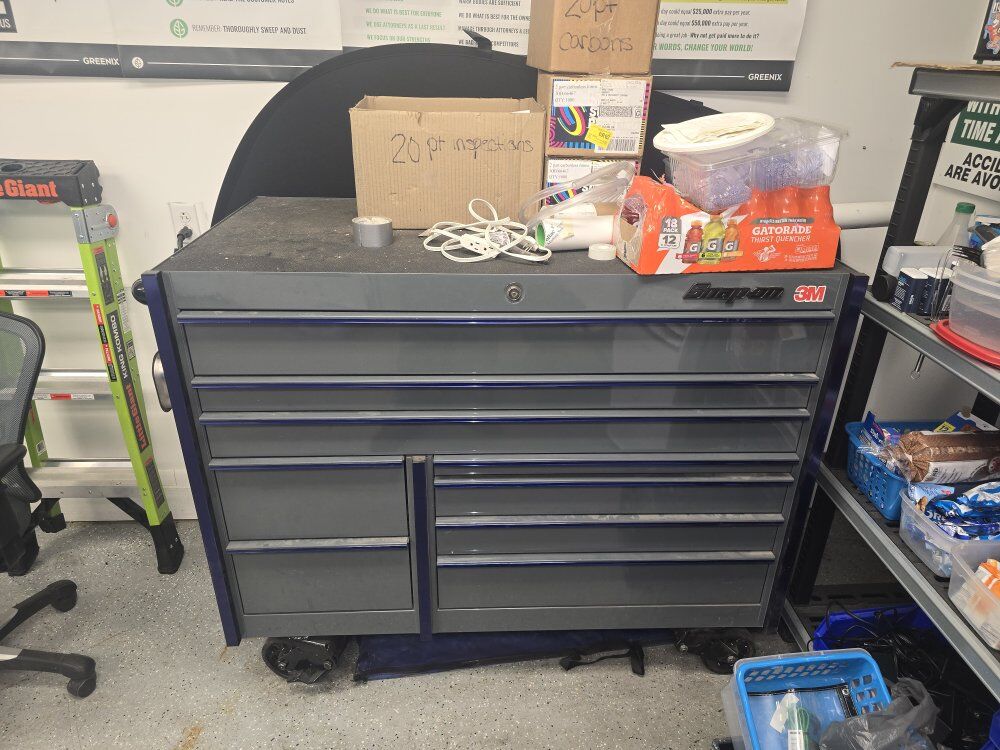 snap on rolling toolbox