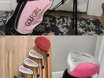 Girls golf club set (Pink)