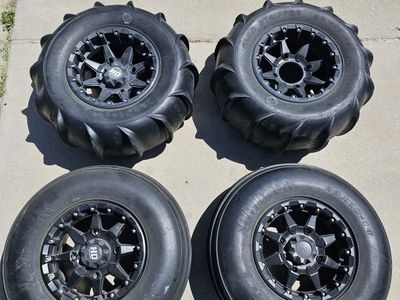 STI HD Alloy RZR paddle sand tire set