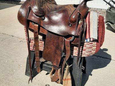 15" Horse saddle (Riding)