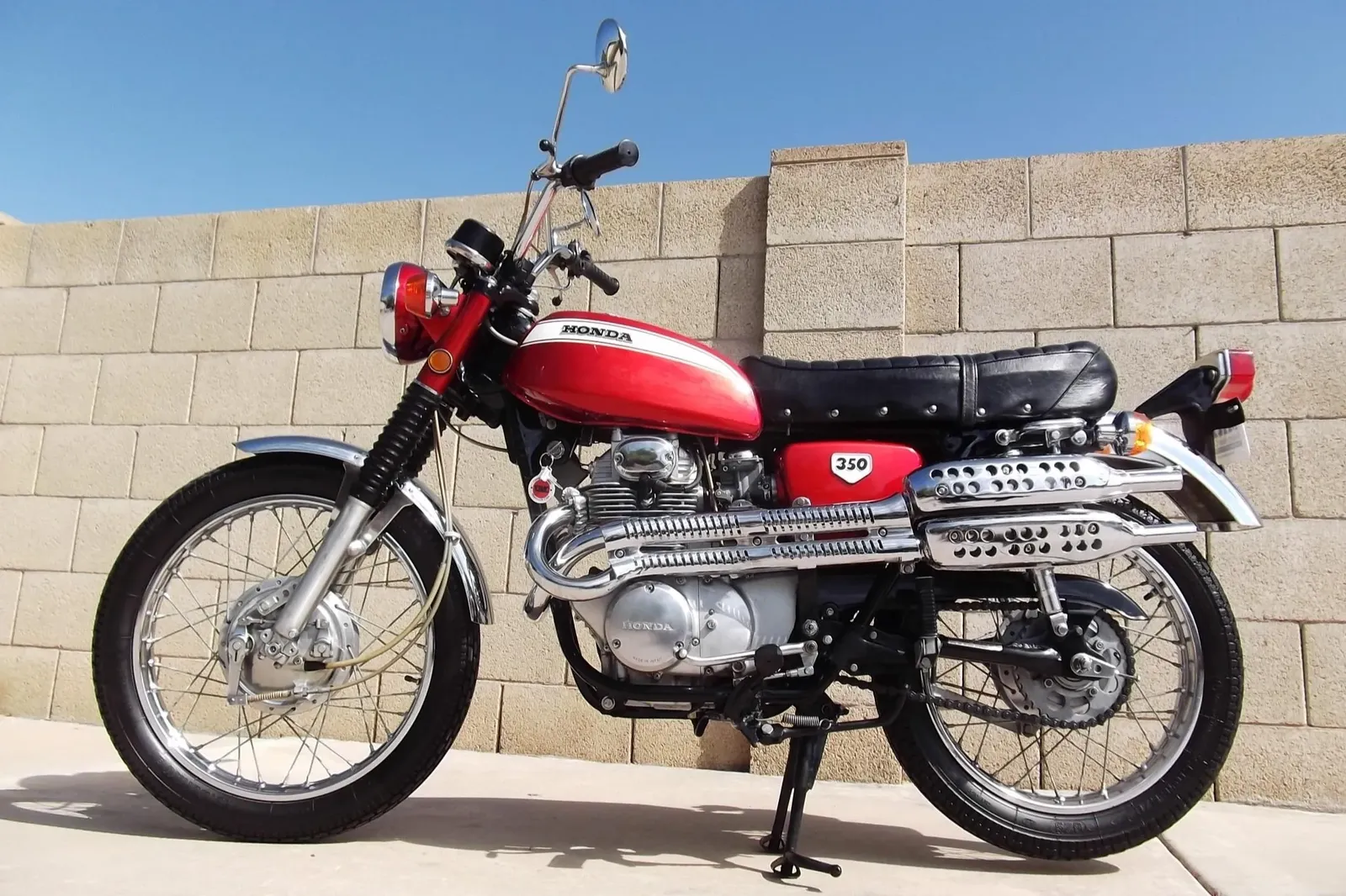 1970 Honda CL 350 Scrambler. ONE OWNER!  100% ORIGINAL!
