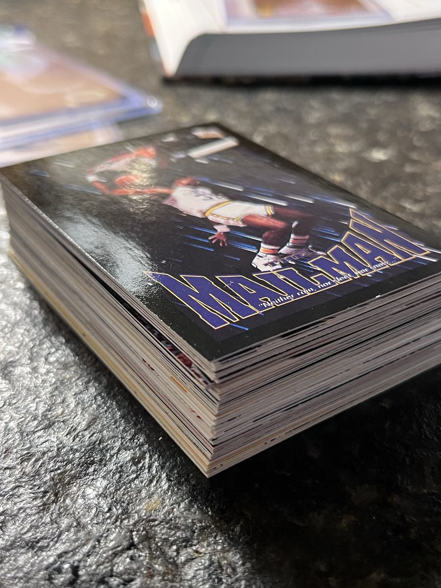 Karl Malone Basketball Card Lot (53 cards) - Various Years & Sets, Collectible Sports Memorabilia
