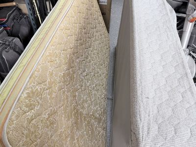 Free Twin box spring and mattress