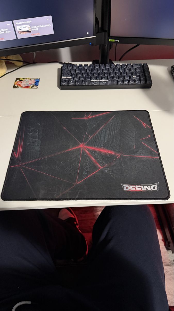 Gaming mouse pad