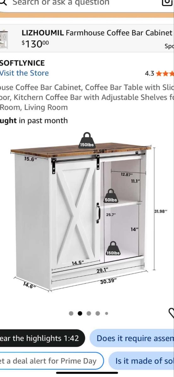 Farmhouse cabinet
