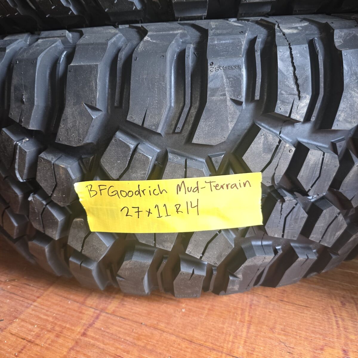 BFGoodrich Mud Terrain T/A 27x11r14 UTV Tire