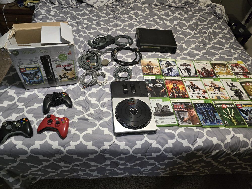 Xbox 360 Console and Games