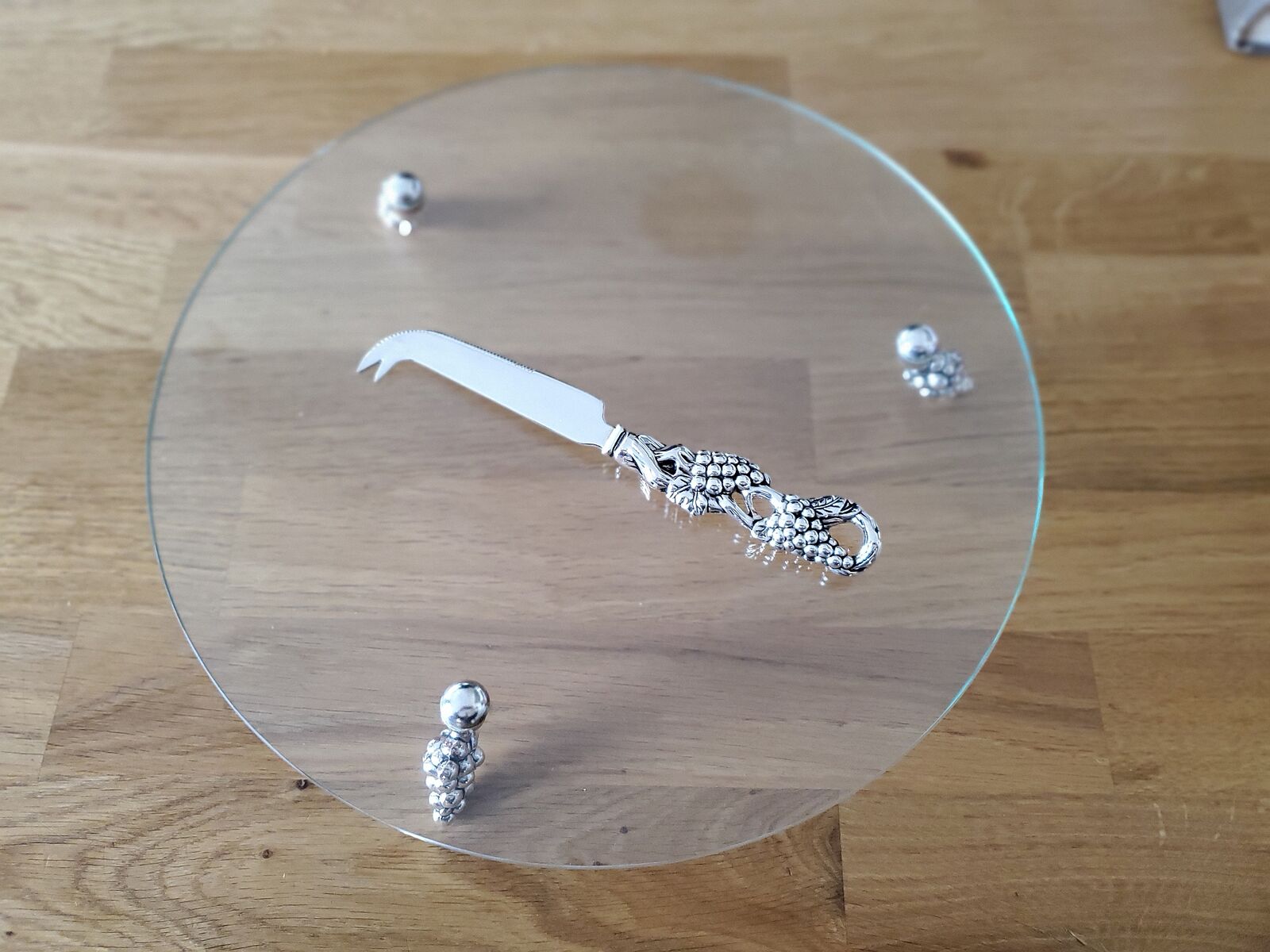 Cheese Tray with Knife