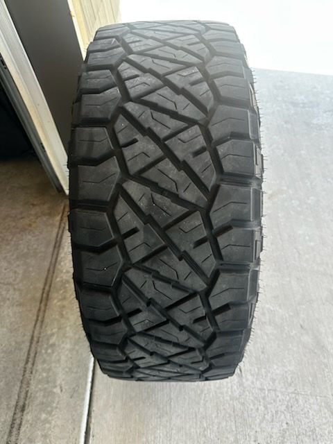 Set of 4 Used Nitto  Mud-Terrain Tires - 35X12.50R17LT