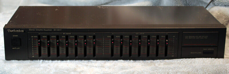 Technics SH-8017 Stereo Graphic Equalizer (TESTED/WORKS)