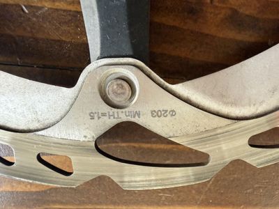 Shimano 2.30mm icetech rotor