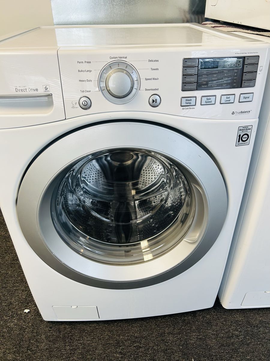 LG ultra capacity 4.5 cu ft washing machine