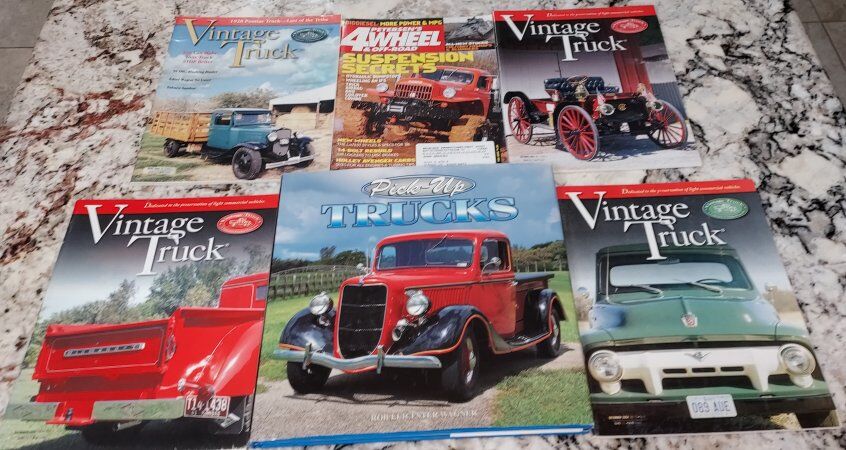 Pick-up Trucks Book & Vintage Truck Magazines