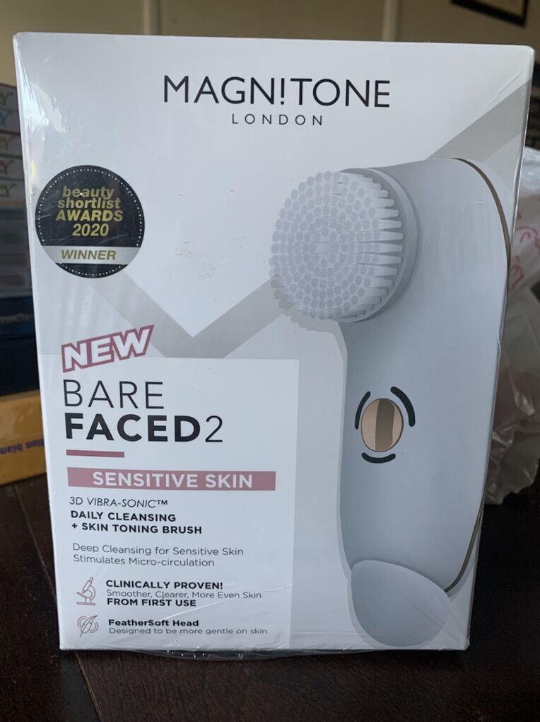 Bare Faced 2, Skin Toning Brush And Daily Cleansin