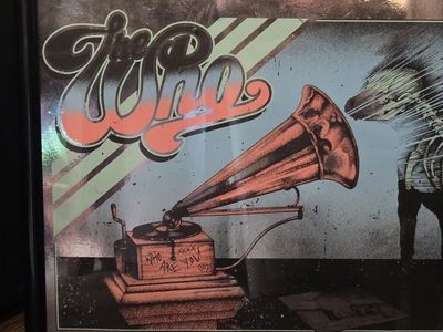 The Who Mirror Foil Poster
