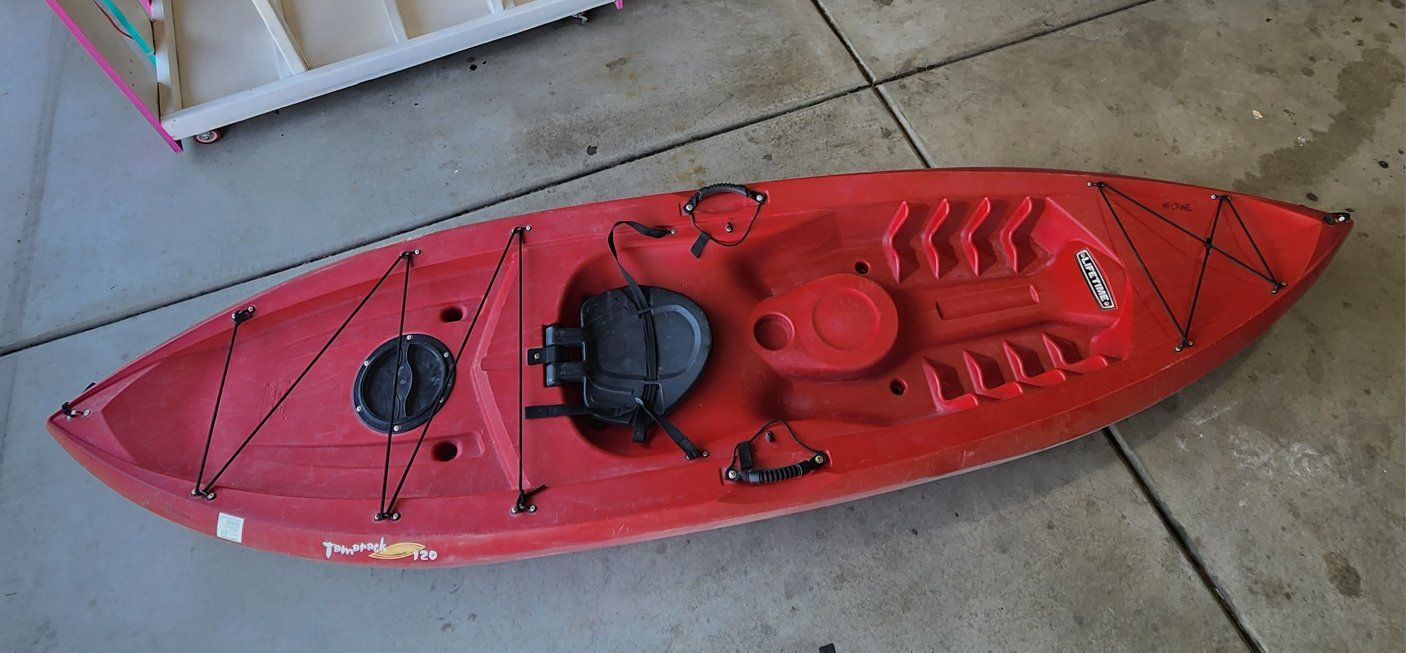 Lifetime Tamarack 120 Kayak 1 Person, 275 lbs Capacity