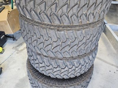 35x12.50R20 Mud tires