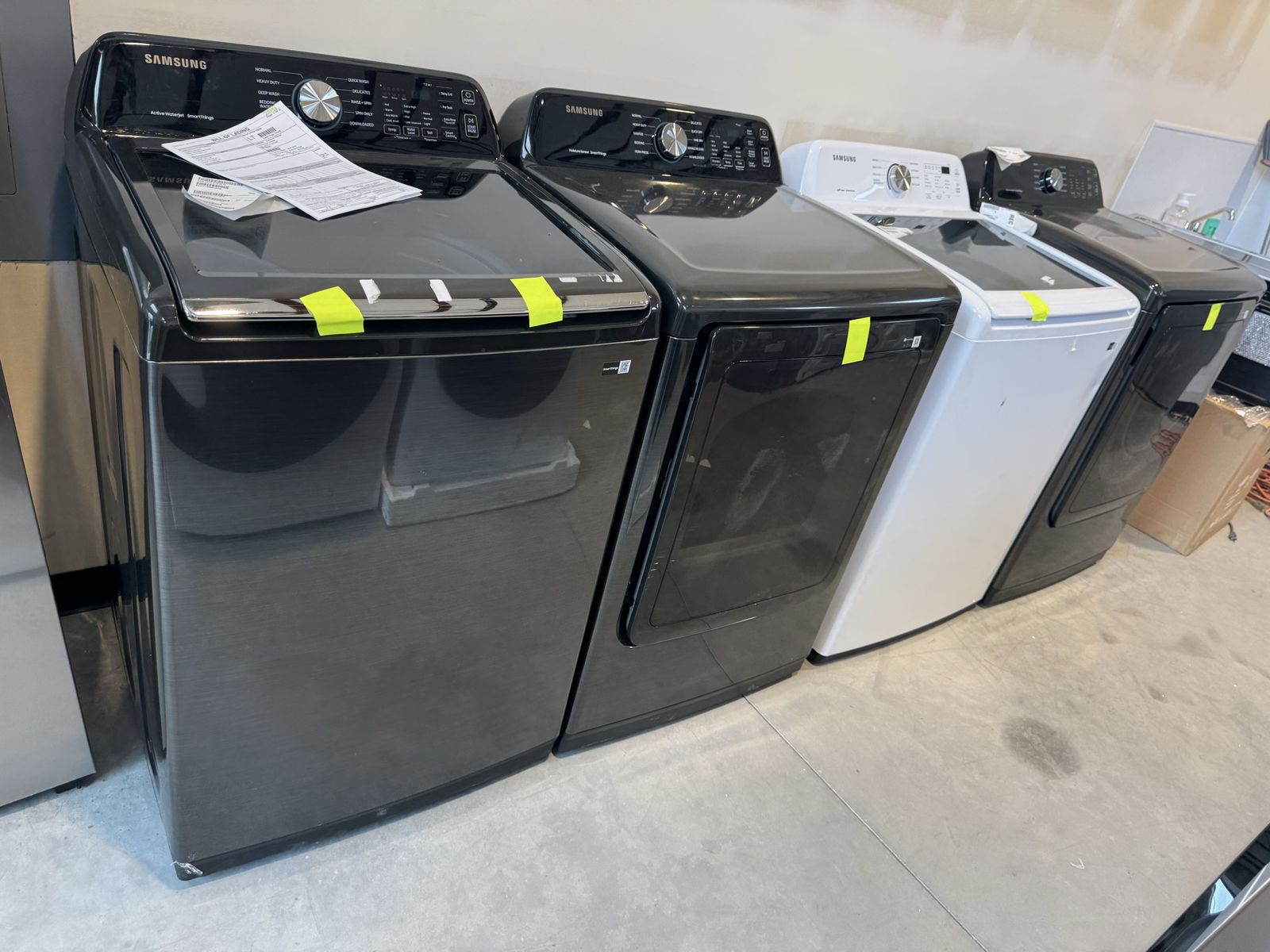 New Samsung Top Load Electric Top Load Set