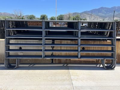 *LIMITED AVAILABILITY* Livestock Panel 12' Heavy-Duty J-Leg