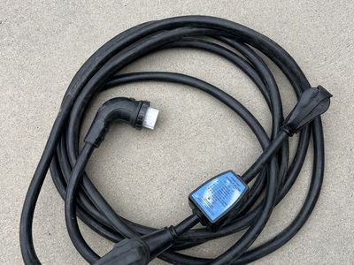 50 amp 30’ rv power cord with surge protector