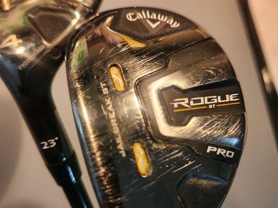 LH Callaway Rogue ST Pro 3-Hybrid (20°) & 4-Hybrid (23°) Mitsubishi Chemical AV Series Shafts