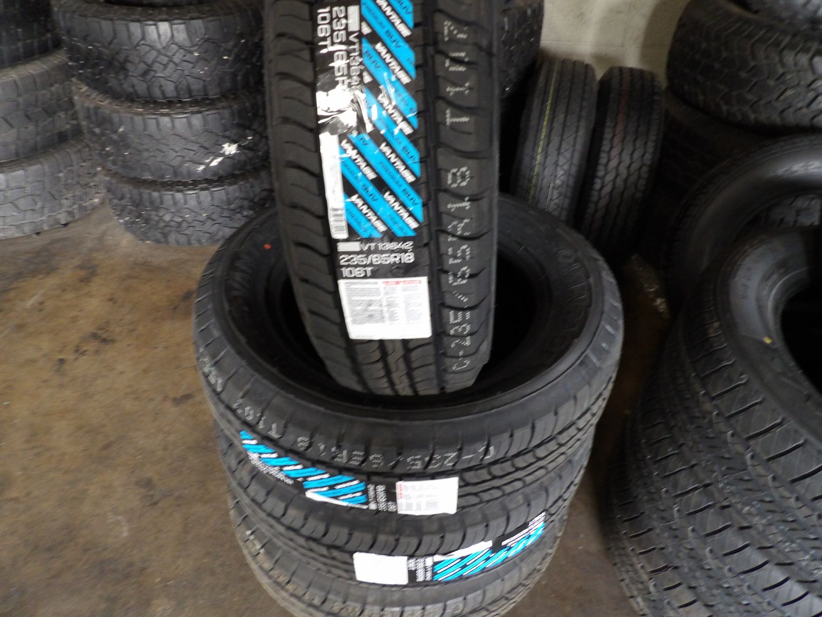 235/65R18 VANTAGE PREMIUM SUV SET OF NEW TIRES