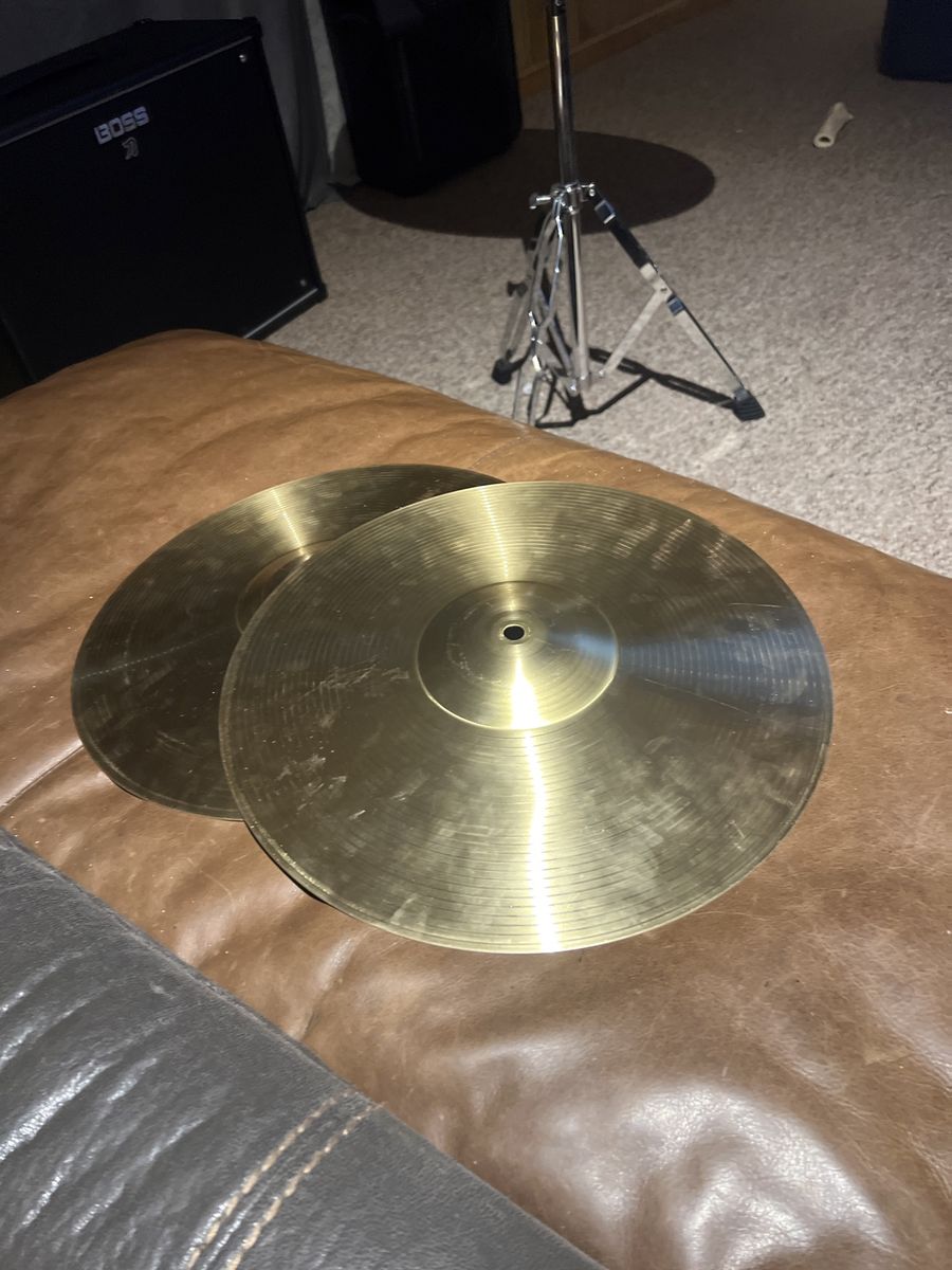Brandless High hat cymbals