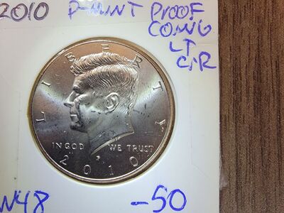 2010 philadelphia proof half dollar.