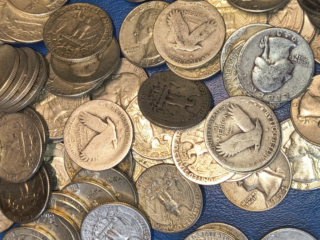 pre 1964 quarters 90 % silver