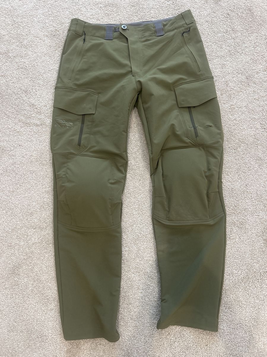 SITKA Mountain Pant Covert-Men-38T Hunting/Outdoor Pants - with tags damaged zipper