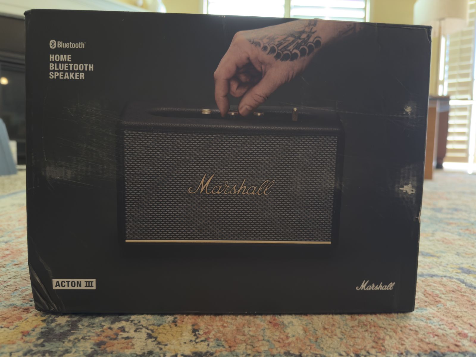 Marshall Acton III Bluetooth Home Speaker - Like New In Box