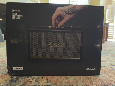 Marshall Acton III Bluetooth Home Speaker - Like New In Box