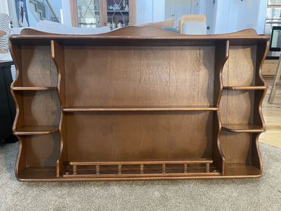 Antique Wood Shelf from Japan