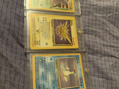 Pokémon fossil holo set
