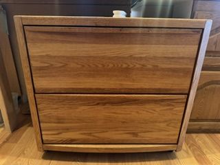 Oak Filing Cabinet