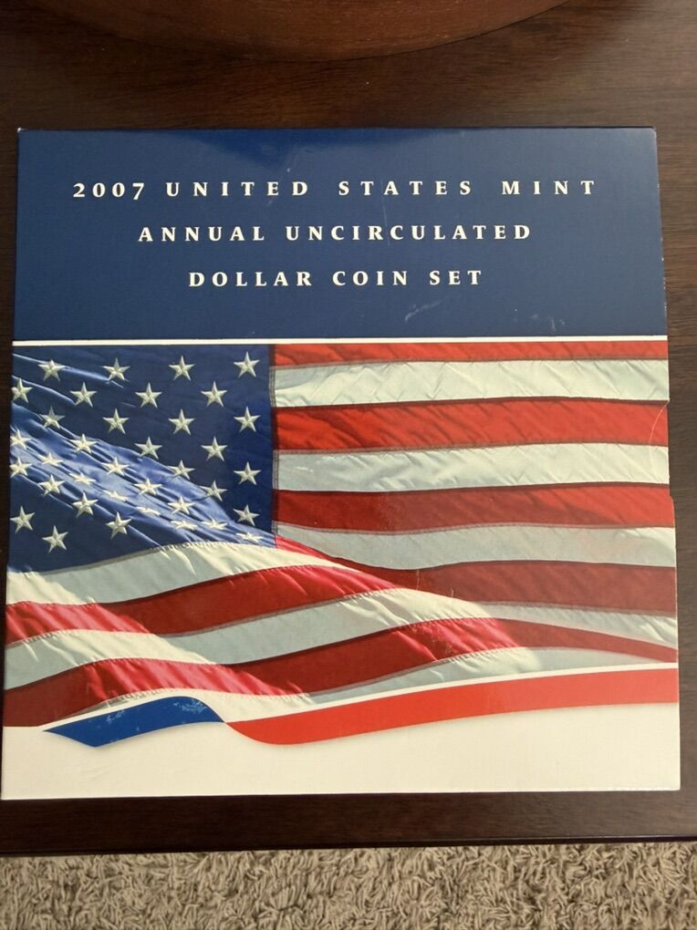 2007-2008 Dollar Coin Uncirculated-silver Dollar