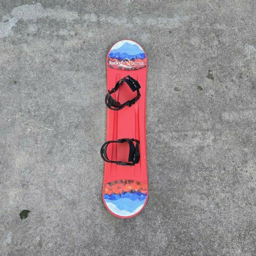 Kids Lucky Bums 120 cm Snowboard Bindings Park