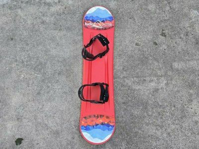 Kids Lucky Bums 120 cm Snowboard Bindings Park