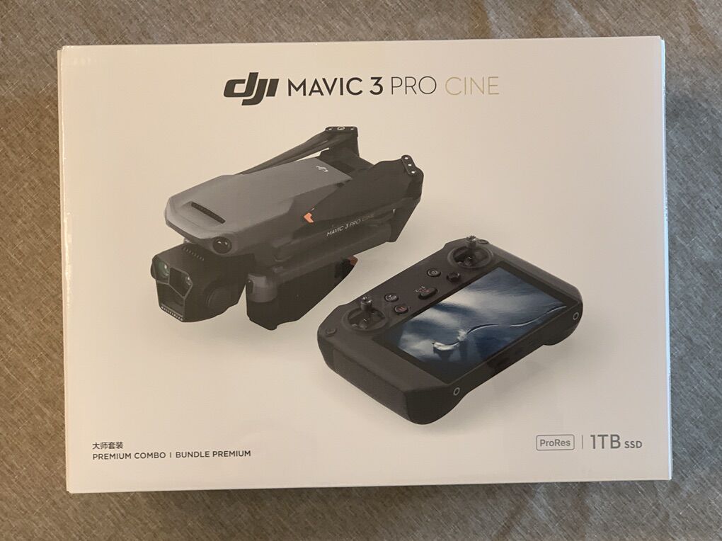 DJI Mavic 3 Pro Cine Premium Combo--Sealed, New