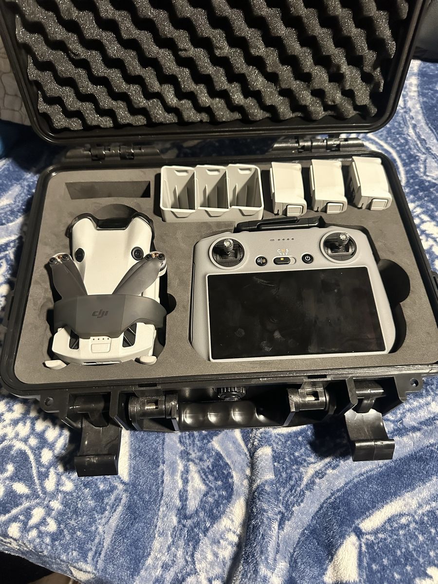 DJI Mini 4 Pro Drone Fly More Combo - Like New, Accident Replacement, w/ ND Filters & Case