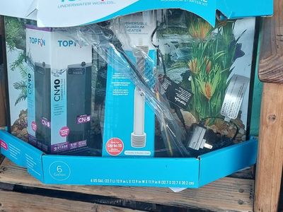 Topfin underwater worlds 6 gallon