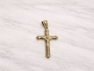 Gold Cross Pendant