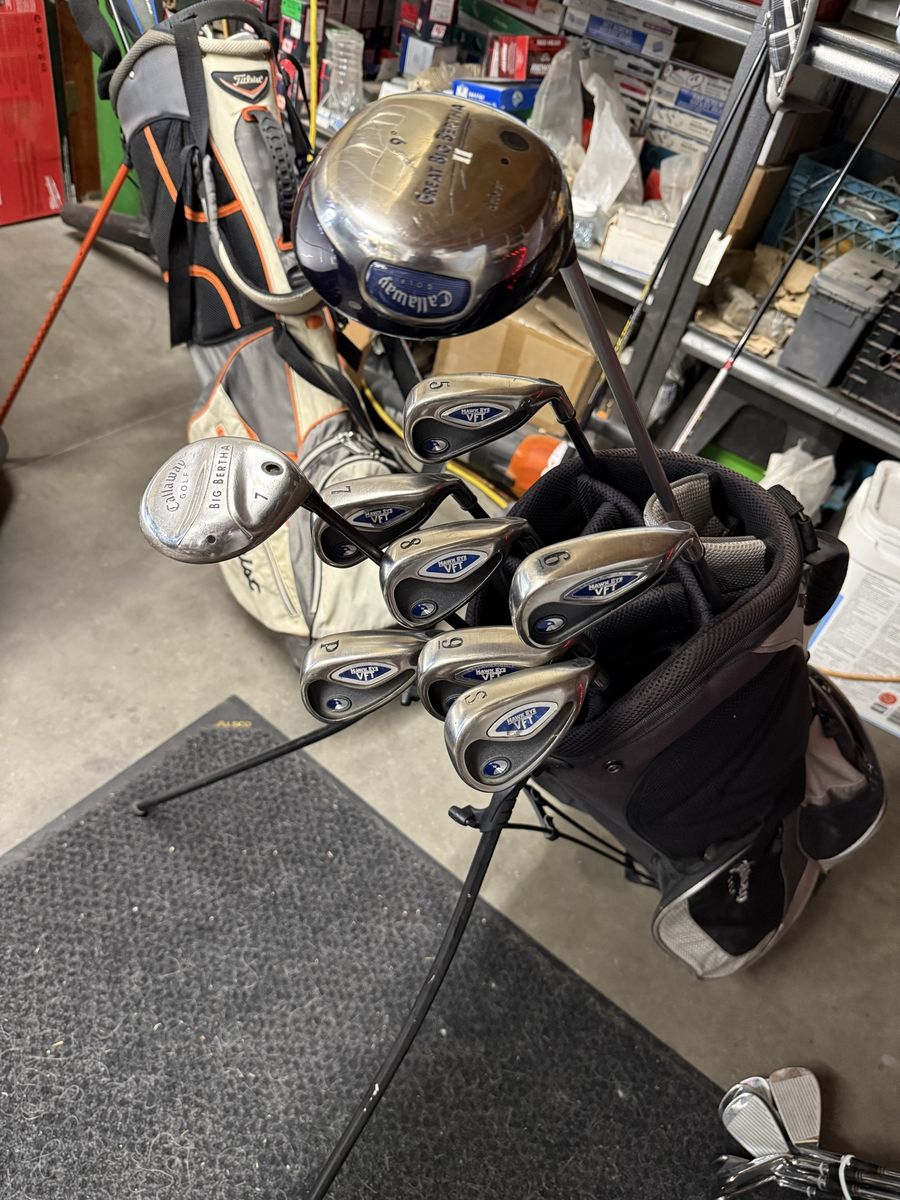 Callaway Great Big Bertha Golf Club Set - Driver, Irons, Woods with Bag
