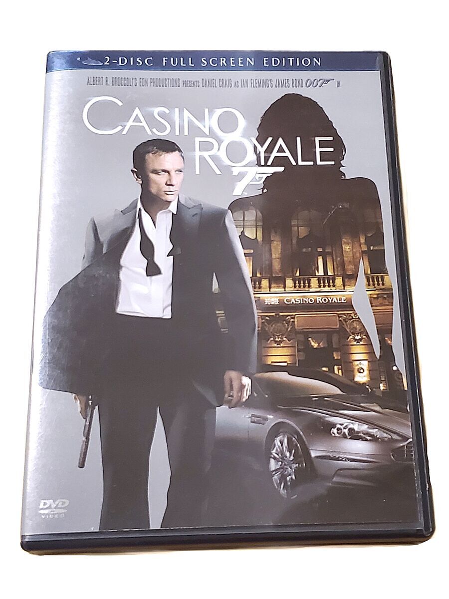 “Casino Royale” 2-Disc Full-Screen Edition DVD (Daniel Craig)