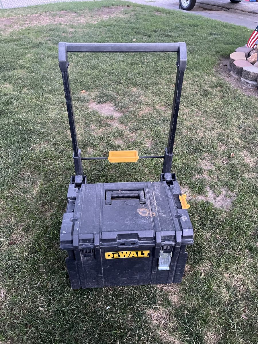 DEWALT TOUGHSYSTEM Rolling Toolbox/Storage Chest, Heavy-Duty, Used