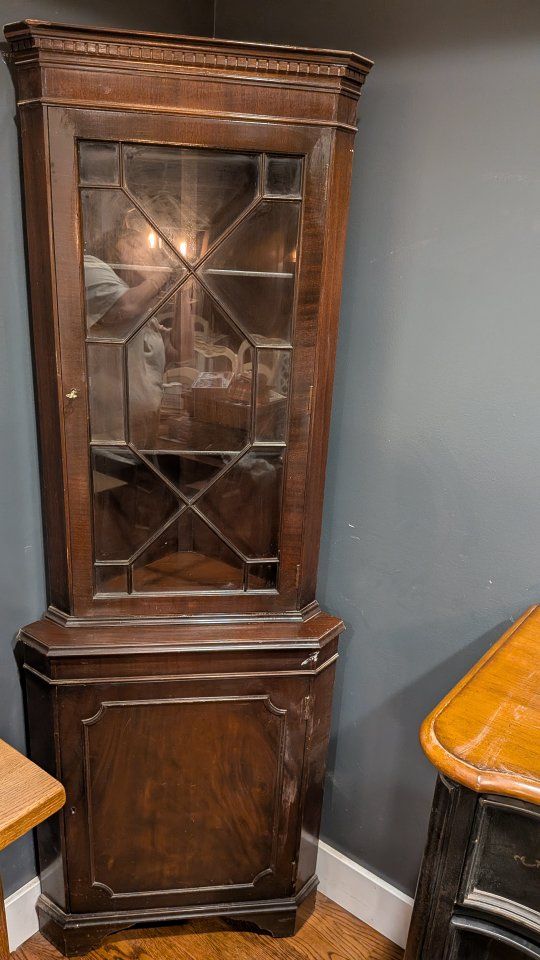 Antique Corner Cabinet