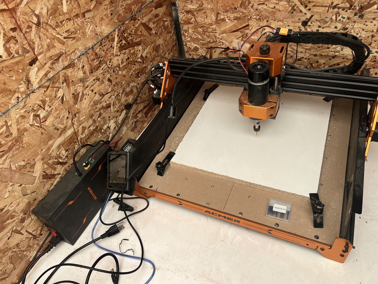 CNC router 500 Watt spindle