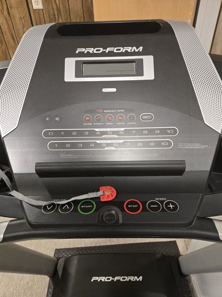 Proform treadmill