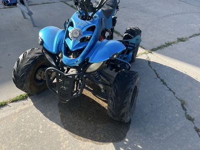 Blue 125cc ATV Four-Wheeler for Kids/Youth - Used Condition